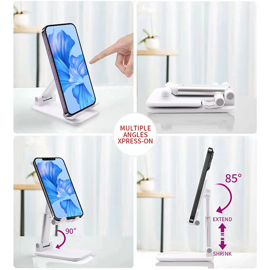 Flexible Desktop Phone & Tablet Stand – Adjustable Lazy Bracket for iPhone, Samsung & More