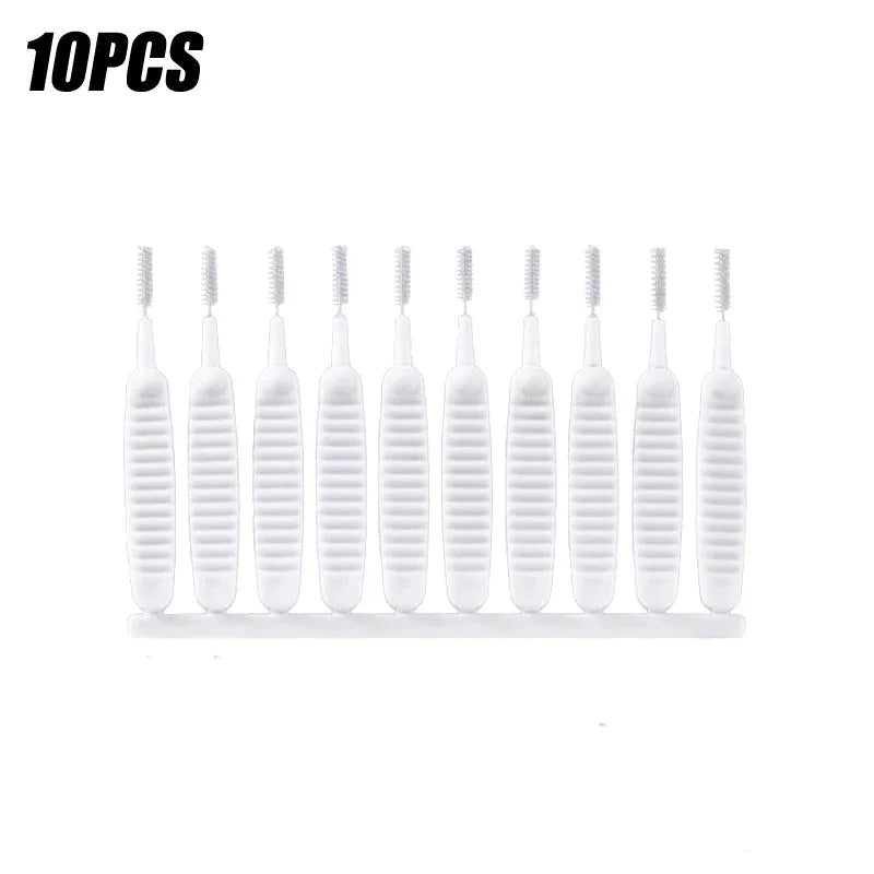 Micro Nylon Shower Cleaning Brush – Anti-Blocking Nozzle & Bathroom Cleaning Tool