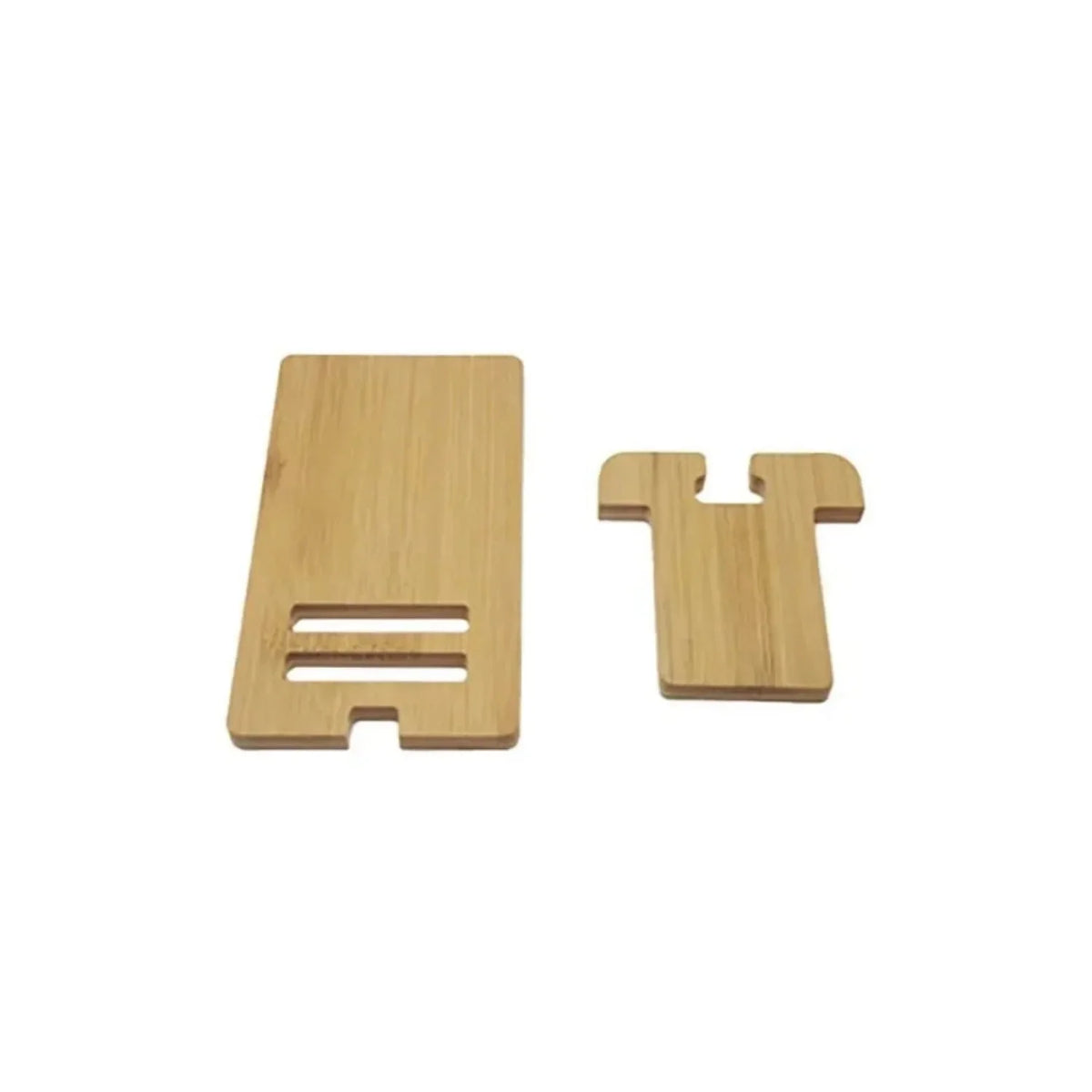 Desktop Bamboo Phone Holder Practical Wooden Smartphone Charging Stand Creative Lazy Multi-functional Stand