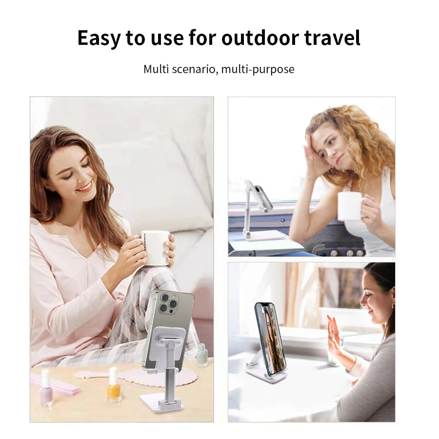 Flexible Desktop Phone & Tablet Stand – Adjustable Lazy Bracket for iPhone, Samsung & More