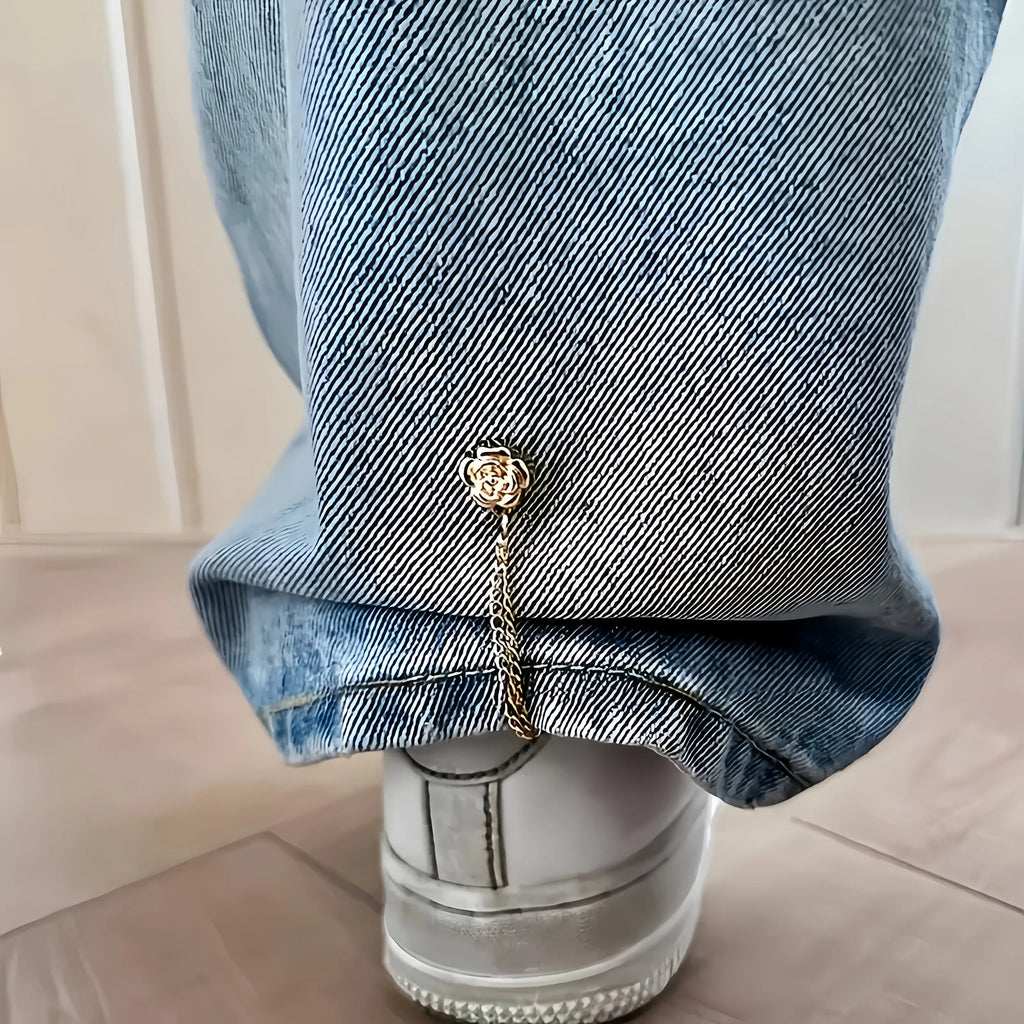 Magnetic Clothing Buckle Closures – Adjustable U-Shape Snap for Pants, Dresses & Jackets