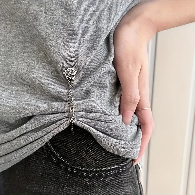 Magnetic Clothing Buckle Closures – Adjustable U-Shape Snap for Pants, Dresses & Jackets