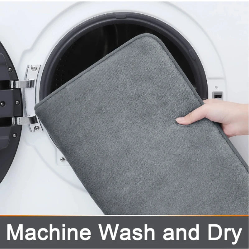 Memory Foam Bath Mat – Non-Slip, Super Absorbent & Quick Dry Bathroom Rug