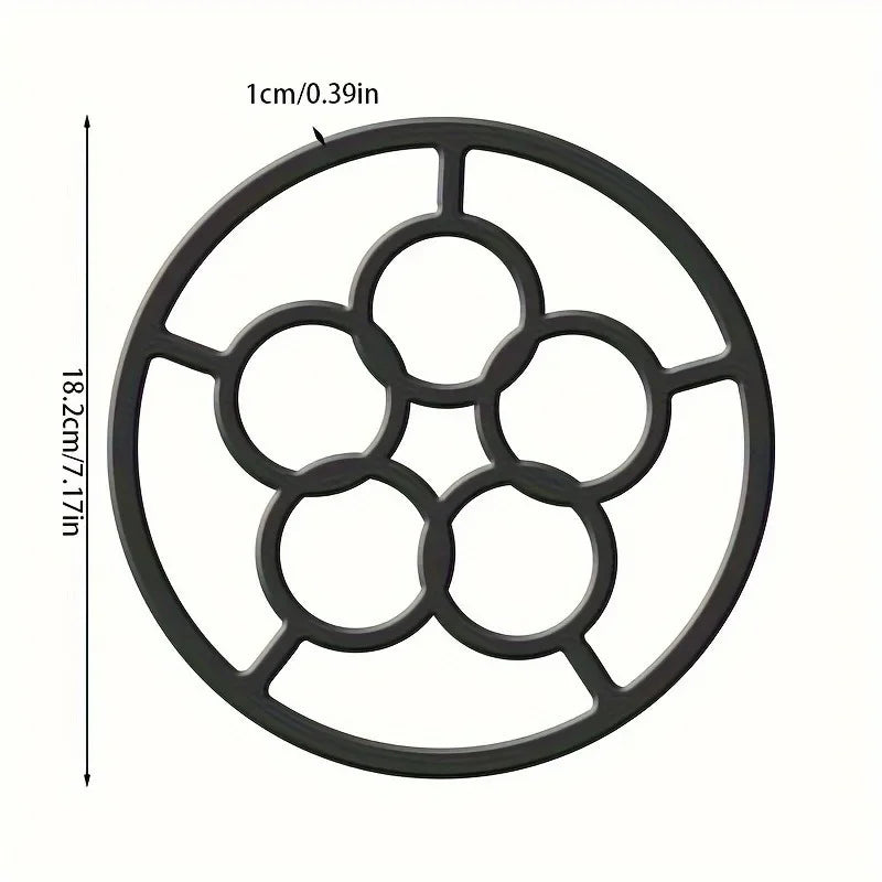 1Pc Kitchen Gas Stove Stand Universal Pot Holder Cooktop Rack Small Milk Pot Anti-slip Shelf