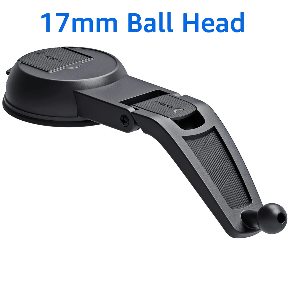 Suction Cup Car Dashboard Mobile Phone Holder Stand Universal 17mm Ball Head Base for Car Phone Mount GPS Supports