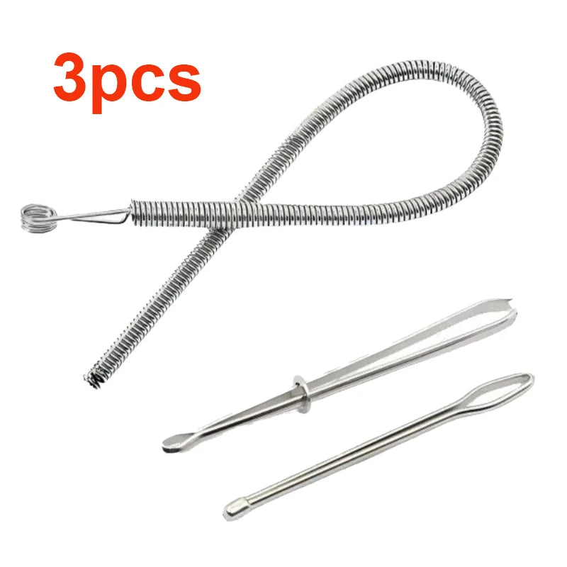 Bendable Drawstring Threader Tool – Spring Clip for Hoodies, Pants & Elastic Bands
