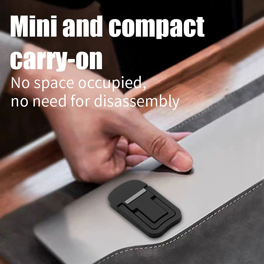 Mini Portable Laptop Stand – Compact Cooling Riser for MacBook, Dell, ASUS, HP & More